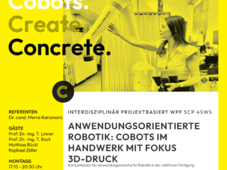 Anwendungsorientierte Robotik: Cobots im Handwerk mit Fokus 3D-Druck